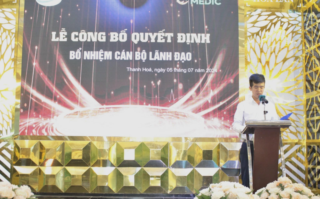 Lễ công bố quyết định bổ nhiệm cán bộ chủ chốt Công ty Cổ phần Medipha