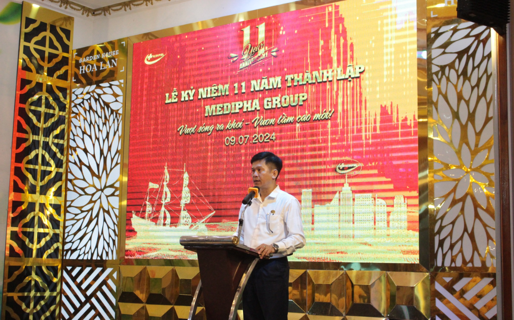 Chủ tịch HĐQT – Ông Nguyễn Thế Hùng phát biểu tại sự kiện