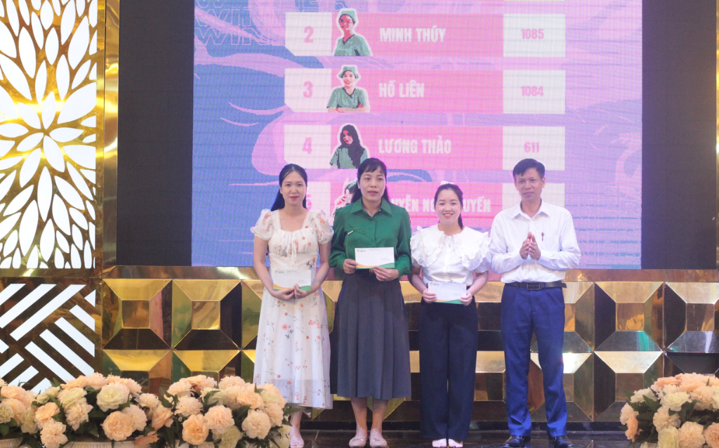 Trao giải thương cuộc thi nét đẹp điều dưỡng