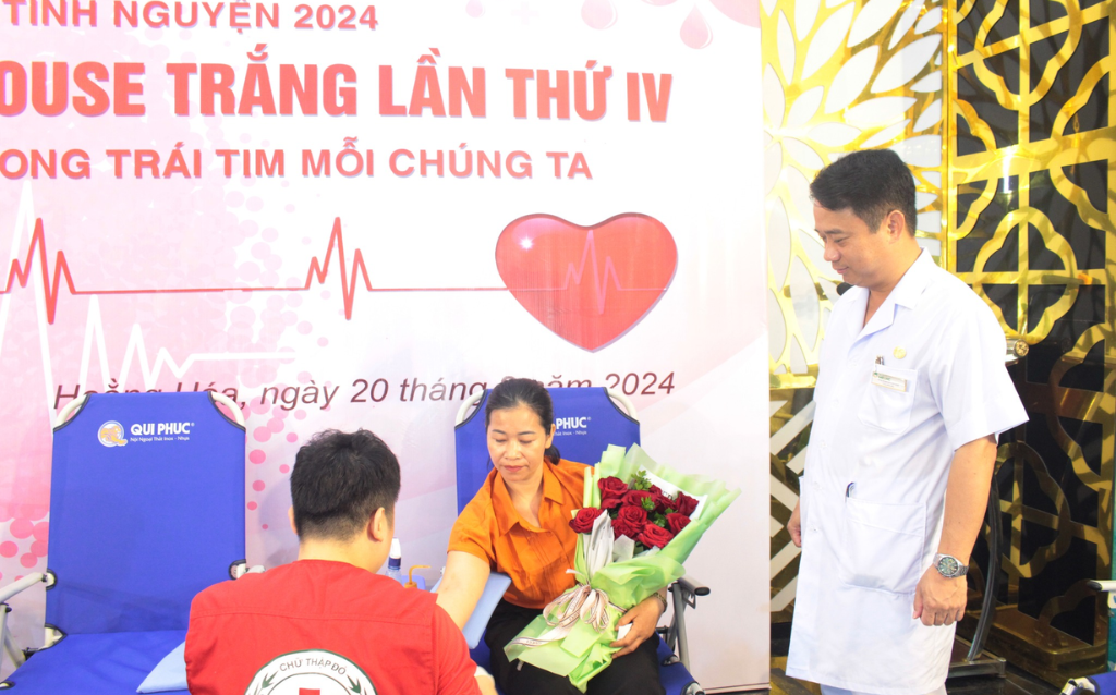 Bệnh viện Đa khoa Medic Hải Tiến tổ chức thành công Ngày hội Hiến máu tình nguyện “Giọt hồng Blouse trắng” lần thứ IV, lan tỏa nghĩa cử cao đẹp trong cộng đồng y tế