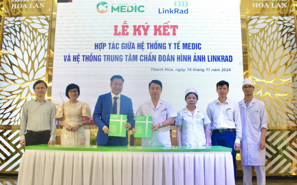 Hệ thống Y tế Medic ký kết thỏa thuận hợp tác chiến lược với hệ thống Trung tâm Chẩn đoán Hình ảnh Linkrad, mở ra bước tiến mới trong nâng cao chất lượng khám chữa bệnh