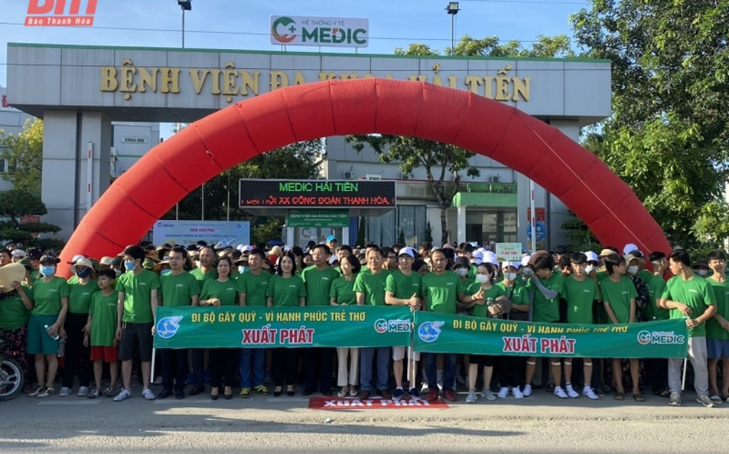 Lan tỏa yêu thương vì trẻ em nghèo - Medipha Group đồng hành cùng chương trình "Đi bộ gây quỹ - Vì hạnh phúc trẻ thơ"
